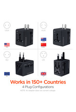 HYPERCELL ALL-IN-ONE WORLD TRAVEL ADAPTER