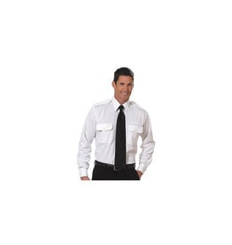 VAN HEUSEN PILOT, LS, MEN'S WHITE SHIRT