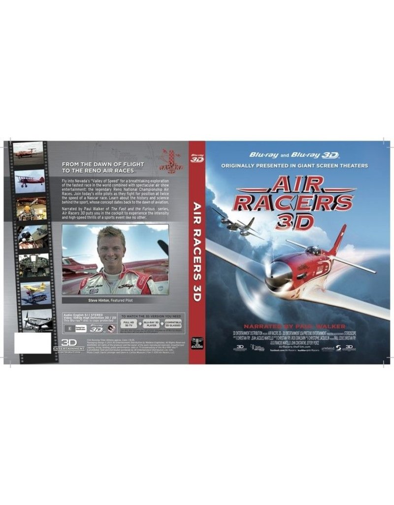 Air Racers 3D DVD