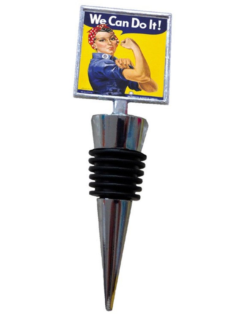 Rosie The Riveter Bottle Stopper