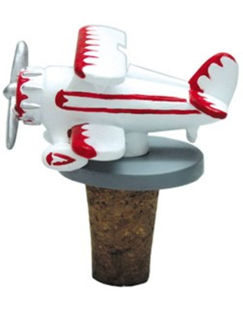 Biplane Bottle Stopper