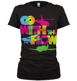 Go With The Flow Girls Youth Shirt