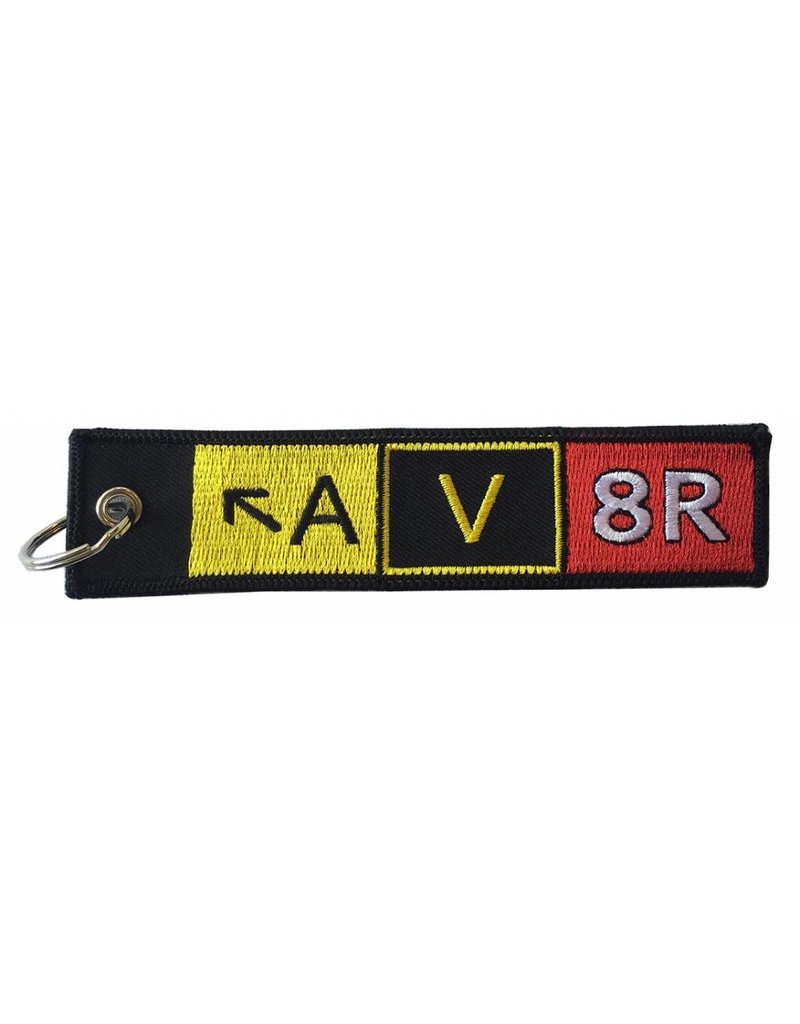 AV8R Embroidered Keychain