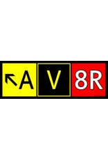 AV8R Sticker