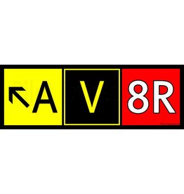 AV8R Sticker