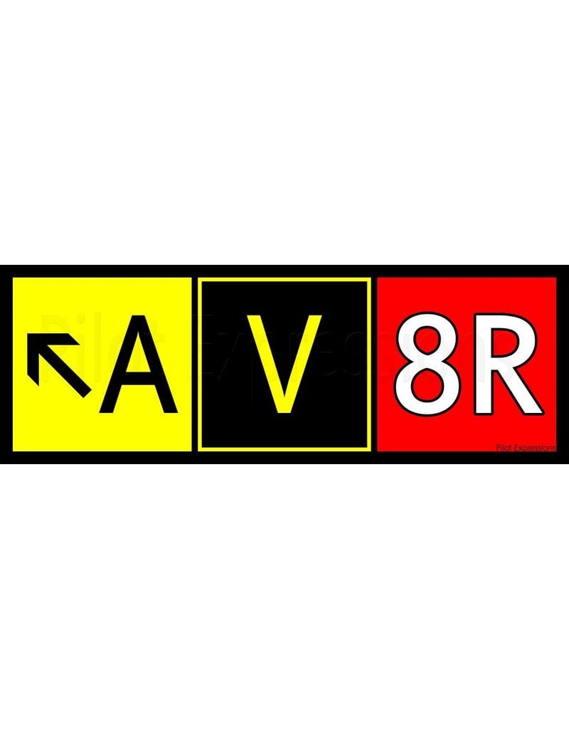 AV8R Sticker
