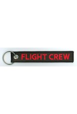 FLIGHT CREW Embroidered Keychain