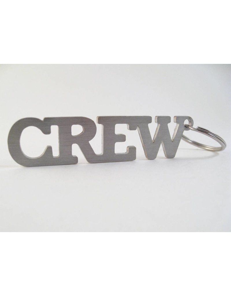 CREW Stainless Steel Keychain