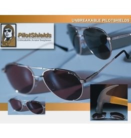 PilotShields Pro Sunglasses, Gray-Green
