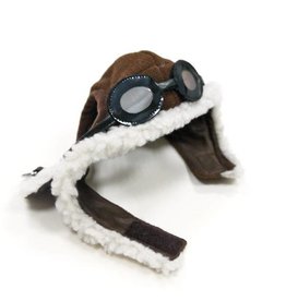 Brown Aviator Hat