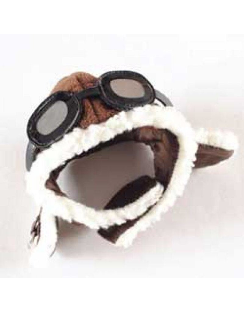 Brown Aviator Hat