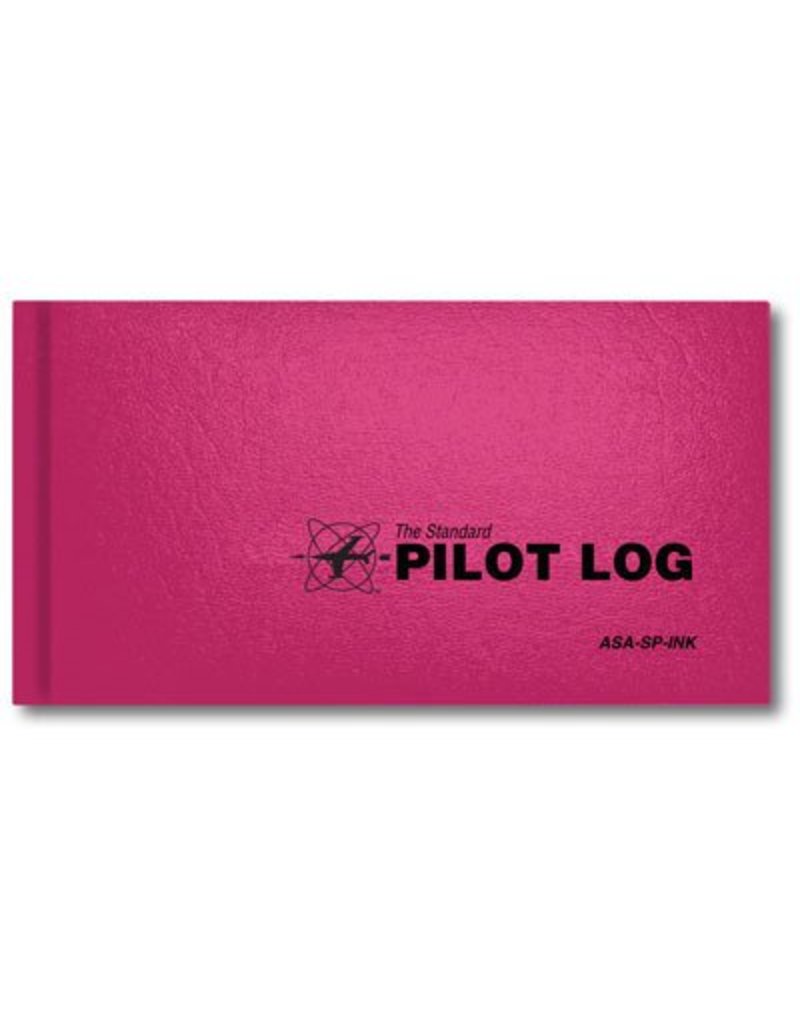 ASA Standard Pilot Log Pink