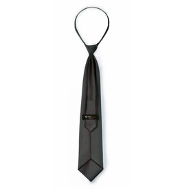 Zipper Tie, Black 19" Polyester