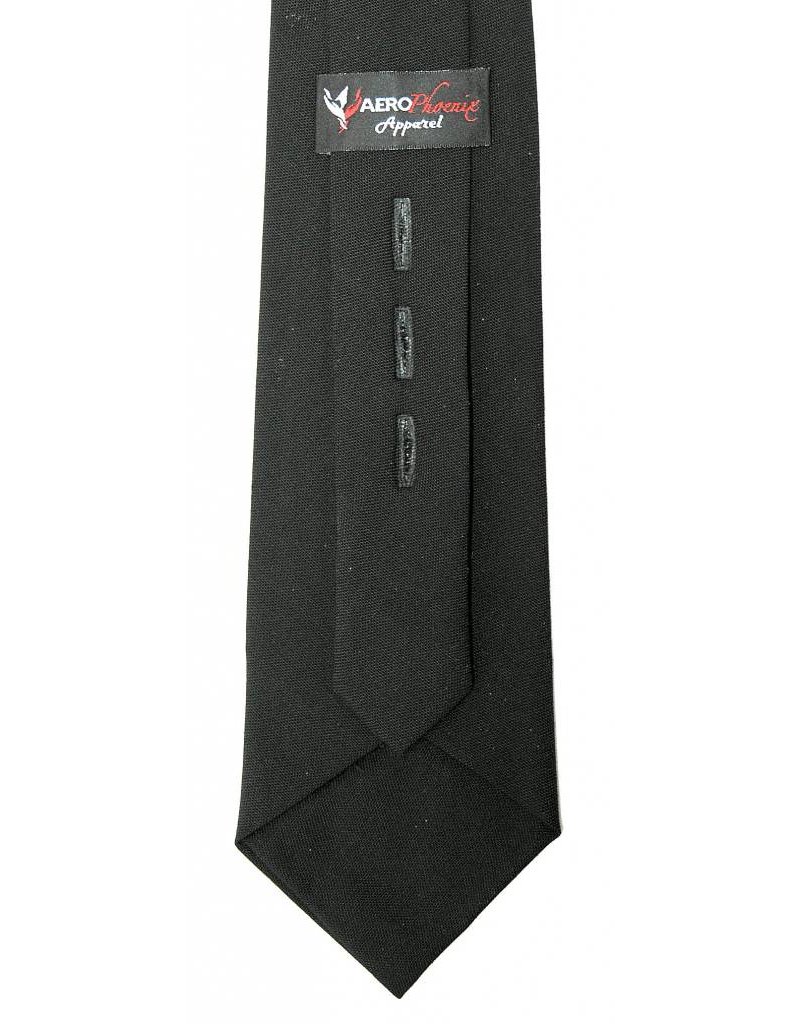 Tie, Black XL, Polyester / Wool Blend