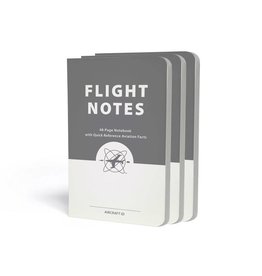 ASA Flight Notes, 48-page Notebook, 3-pack