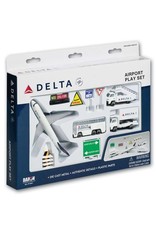 AIRPORT PLAY SET, 13 PIECE, DELTA