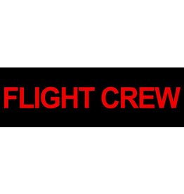 FLIGHT CREW Sticker