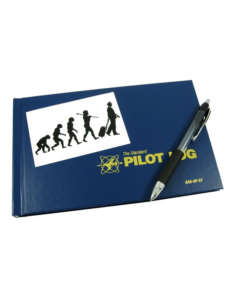 EVOLUTION OF THE PILOT Sticker