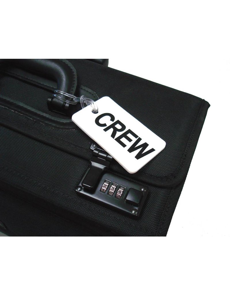 CREW Tag, Gelflex Double Sided WHITE