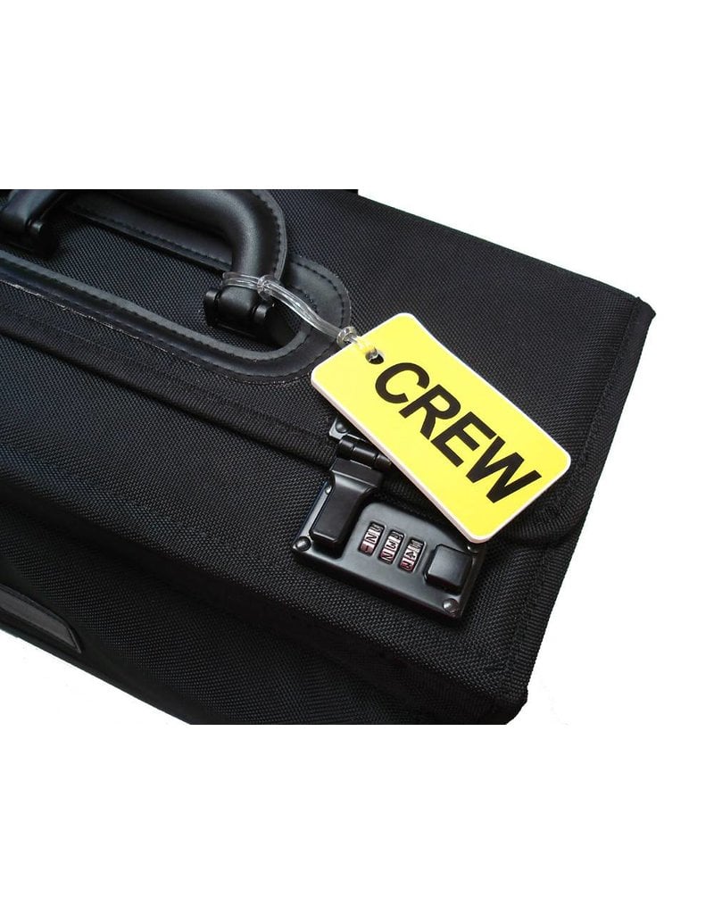 CREW Tag, Gelflex Double Sided YELLOW