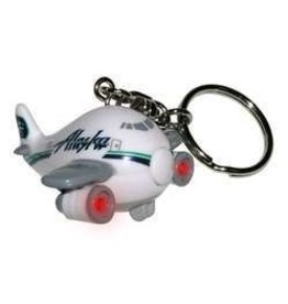 ALASKA AIRPLANE keychain