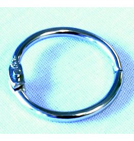 METAL 1" HINGED SNAP RING