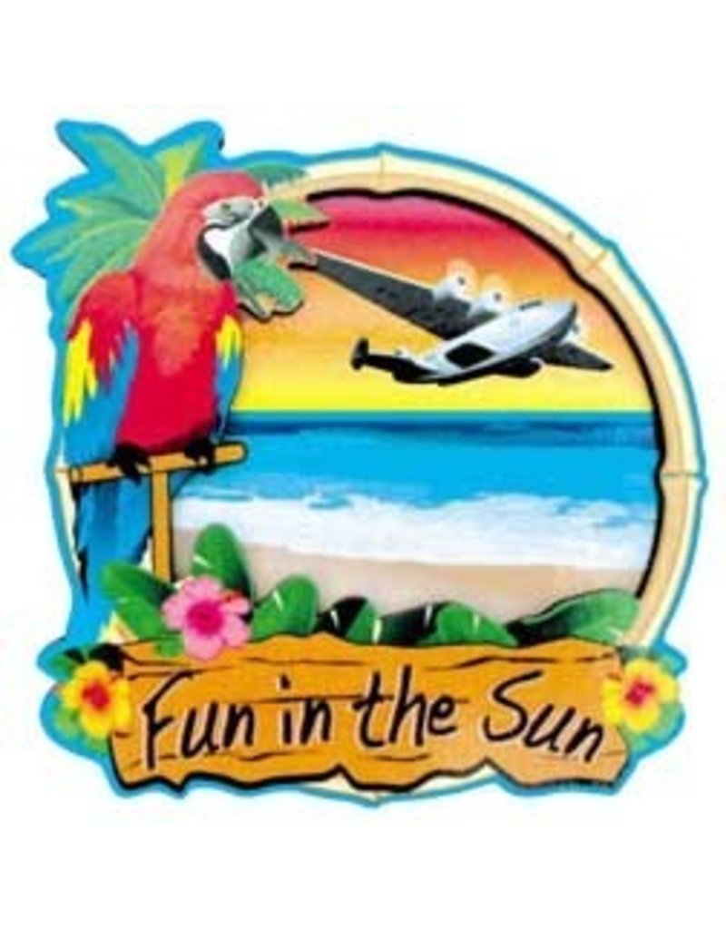 FUN IN THE SUN 3D Magnet