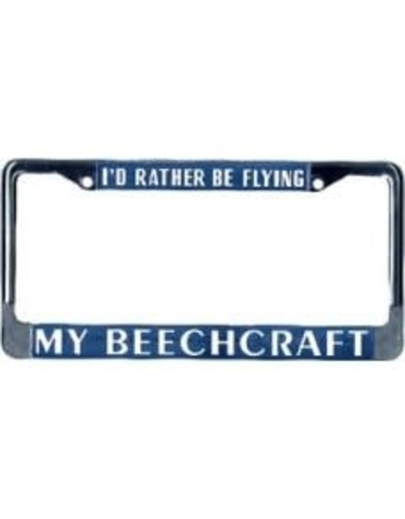 IRBF BEECHCRAFT LICENSE FRAME