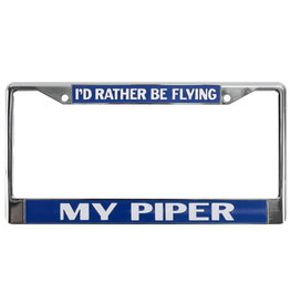 IRBF MY PIPER License Frame