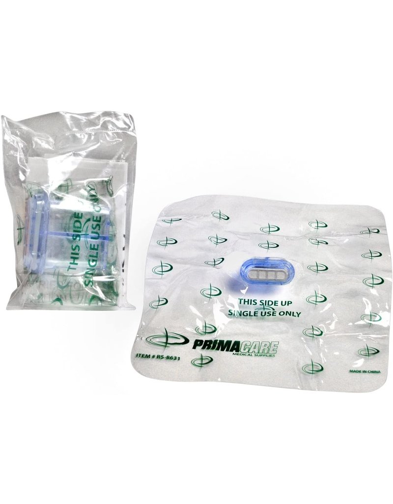 Primacare RS-8632-CS CPR Shield/Barrier (Pack of 10) - CPR Face Shield With One Way HEPA Filter