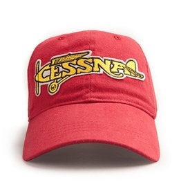 RED CANOE Cessna Plane Cap - Heritage Red