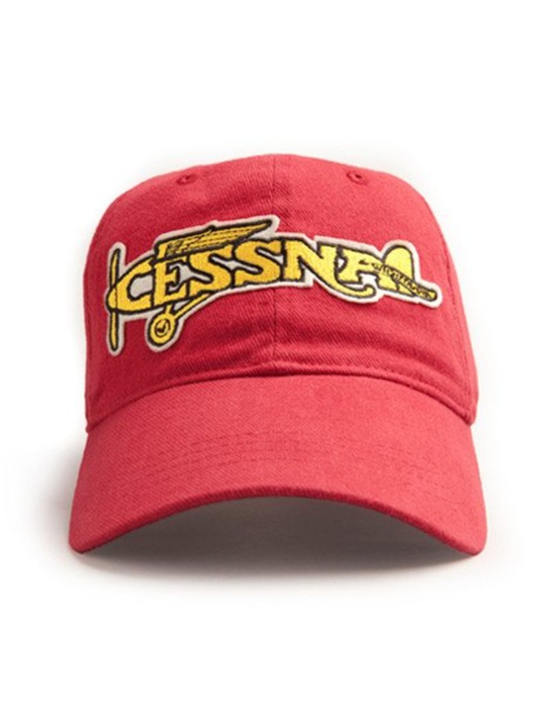 RED CANOE Cessna Plane Cap - Heritage Red