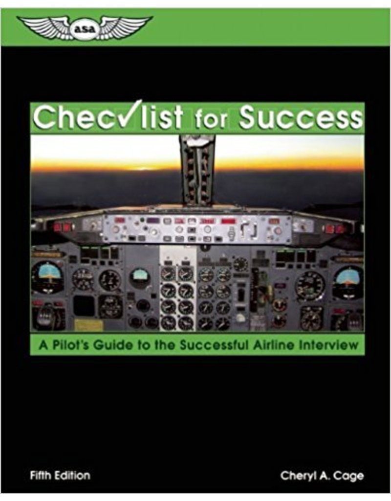 ASA CHECKLIST FOR SUCCESS By Cheryl A. Cage (Fifth Edition)
