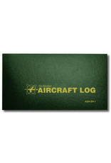 ASA AIRCRAFT LOGBOOK, SOFTCOVER - GREEN