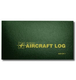 ASA AIRCRAFT LOGBOOK, SOFTCOVER - GREEN