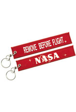 NASA EMBROIDERED KEYCHAIN