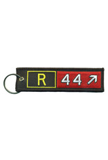 KEYCHAIN, EMBROIDERED, ROBINSON R44