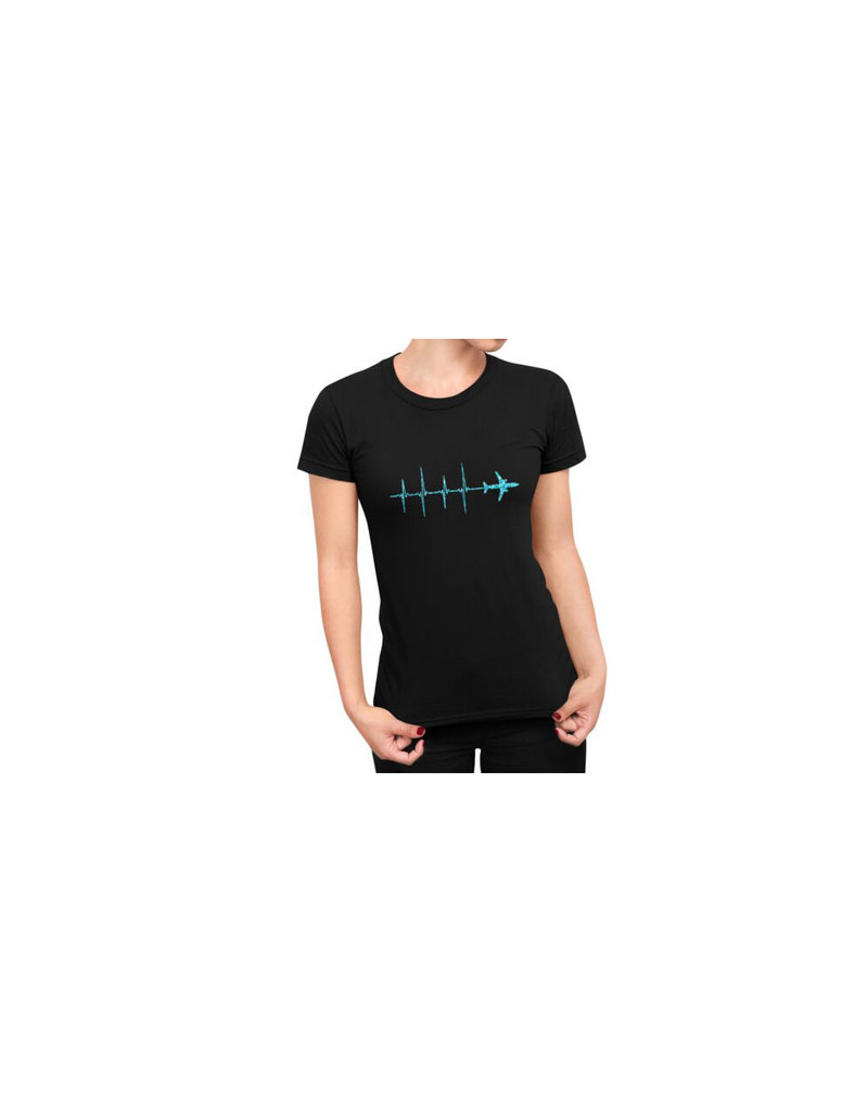 AIRPLANE HEARTBEAT SHIRT