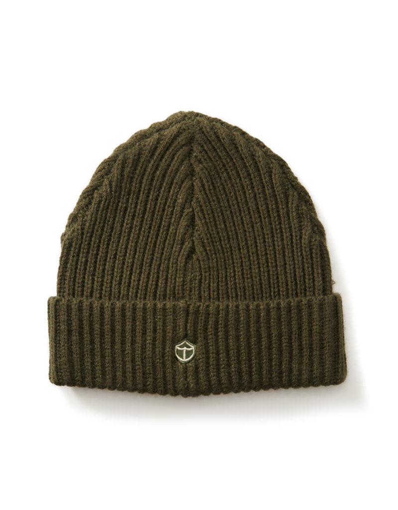 RED CANOE WOOL TOQUE, KHAKI