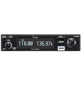 ICOM IC-A220 VHF Airband Transceiver | Panel Mount