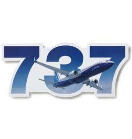 Boeing 737 Die-Cut Sticker