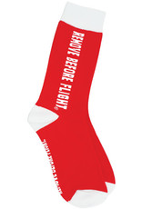 Remove Before Flight Socks