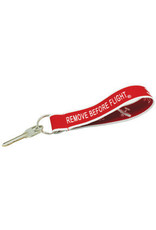 Remove Before Flight Wrist Key Chain