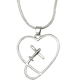 Flying Heart Necklace