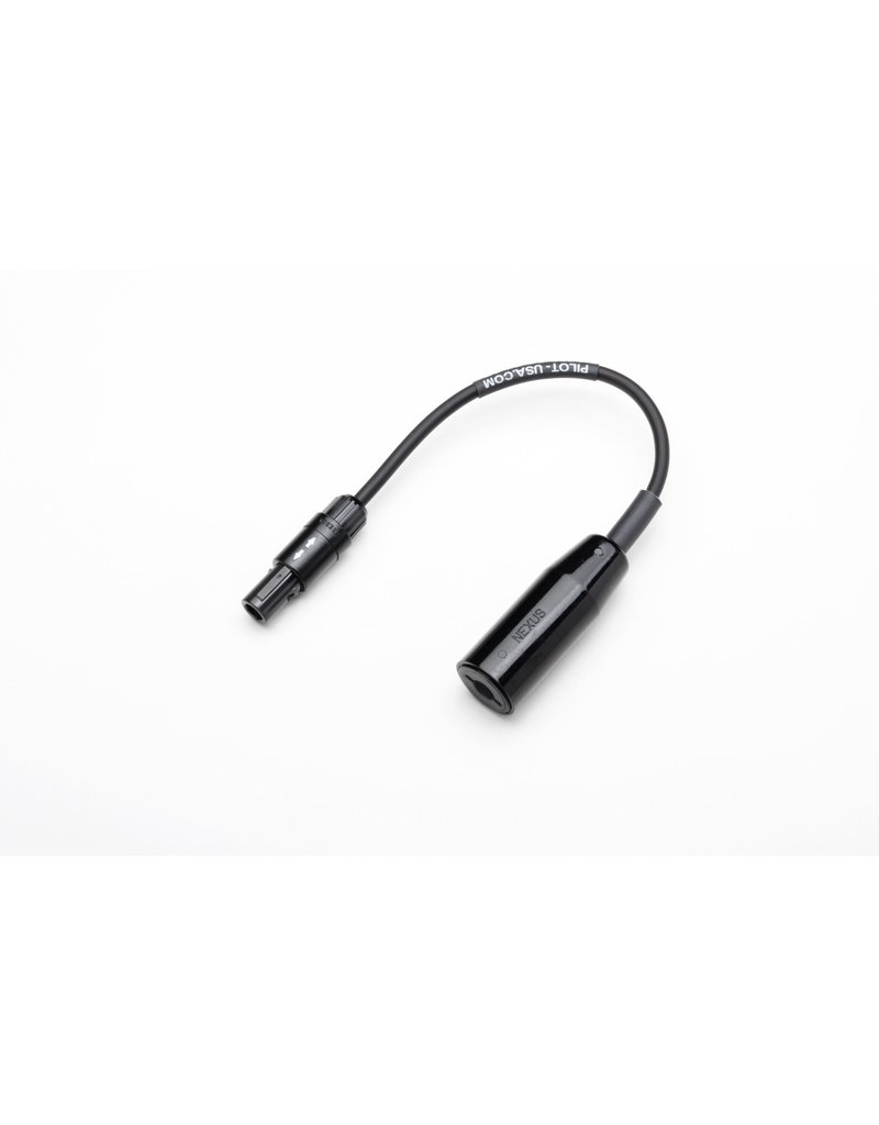 HELICOPTER HEADSET TO BOSE (6 PIN LEMO) ADAPTER