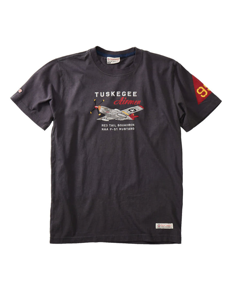 RED CANOE TUSKEGEE AIRMEN T-SHIRT, SLATE