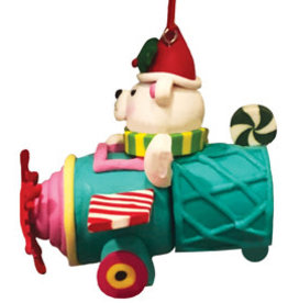 POLAR BEAR CONE ORNAMENT