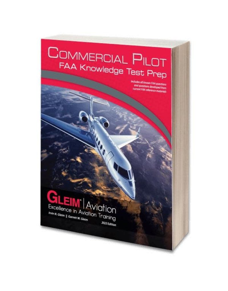 GLEIM Commercial Pilot Knowledge Test Prep 2023 Edition