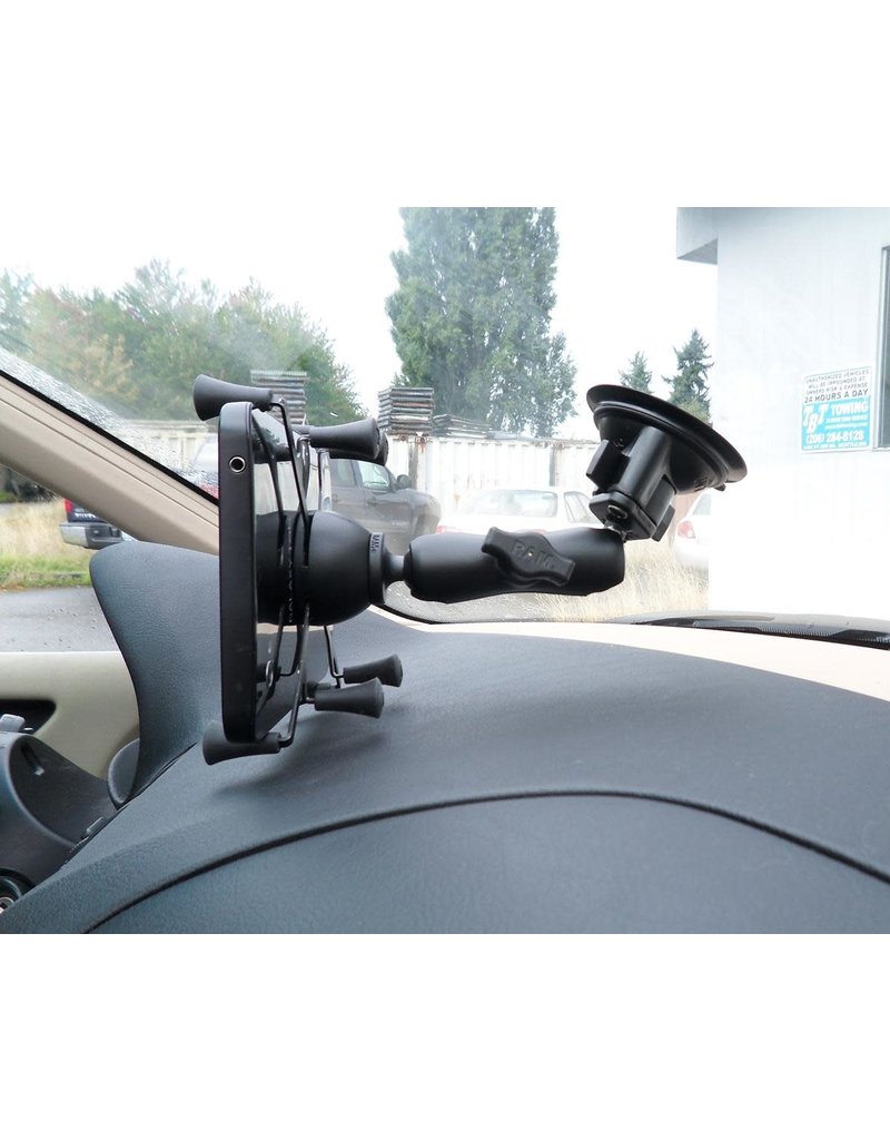 RAM RAM X-Grip with RAM Twist-Lock Suction Cup Mount for 7"-8" Tablets