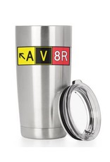 AV8R MUG, DOUBLE WALL VACUUM INSULATED STAINLESS STEEL TUMBLER, MUG